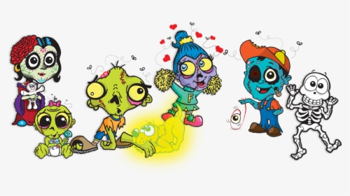 Zombie Antibully Children"s Books - Cartoon, HD Png Download, Free Download
