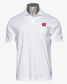 Cover Image For Under Armour Wisconsin W Performance - T Shirt Polo As Monaco, HD Png Download, Free Download
