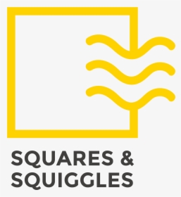 Squares Squiggles - Squares And Squiggles, HD Png Download, Free Download