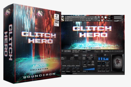 Glitch Hero - Glitch Machine Kontakt, HD Png Download, Free Download
