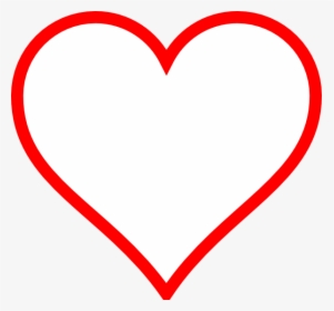 White And Red Heart Transparent - White And Red Heart, HD Png Download, Free Download
