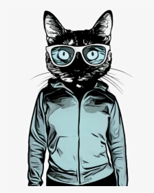 Sexy Cat Art, HD Png Download, Free Download