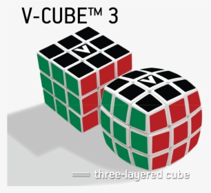 V Cube™ 3 The Speedcubers Cube - Cub Rubik V Cube, HD Png Download, Free Download