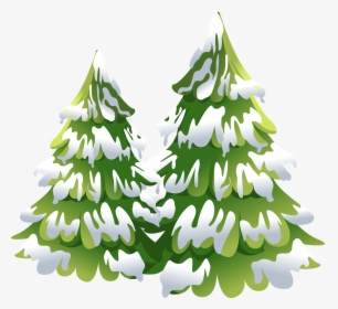 Snow Tree Illustration Png, Transparent Png, Free Download