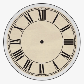 Roman Numeral Clock Clipart, HD Png Download, Free Download