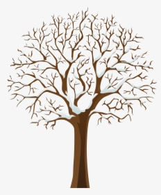 Snowy Winter Tree Transparent Png Image, Png Download, Free Download