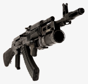 Ak 47 With Launcher, HD Png Download, Free Download