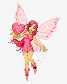 Fairy Png Pink - Clipart Png Fairy, Transparent Png, Free Download