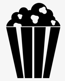 Popcorn Movie Fun Maize Sweet Theatre - Illustration, HD Png Download, Free Download