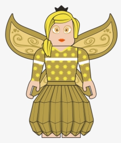 Golden Tech Fairy - Cartoon, HD Png Download, Free Download