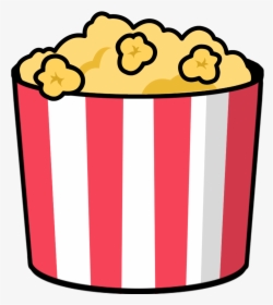 Popcorn Free To Use Clipart - Cartoon Popcorn Transparent, HD Png Download, Free Download