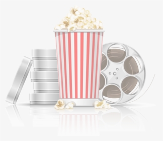 Movies - Movie Snacks With No Background, HD Png Download, Free Download