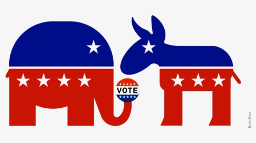 Election Day 2017 Gives Hope For The Future Of America - Democrat Vs Republican Icon, HD Png Download, Free Download
