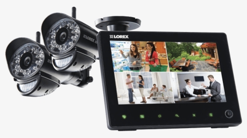 Sd Pro Wireless Video Surveillance System With A - Lorex Lw2750, HD Png Download, Free Download