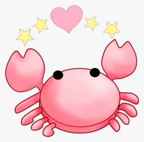 #ftestickers #clipart #cartoon #crab #heart #pink #cute - Crab Cute Png, Transparent Png, Free Download