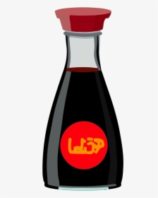 Hamburger Soy Sauce Soybean - Soy Sauce Clipart Png, Transparent Png, Free Download