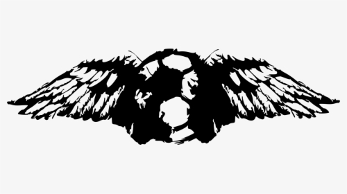 Football Bird Fly Feather - Illustration, HD Png Download, Free Download