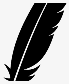 Free Feather Clip Art Feather Silhouette Sticker Free - Feather Clipart Silhouette, HD Png Download, Free Download