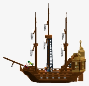 Peter Pan Ship Png - Lego Jolly Roger, Transparent Png - kindpng