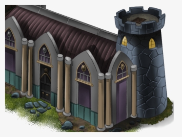 Lord Noble Castle Castle Tower Lord Noble Illustration - Roof, HD Png Download, Free Download