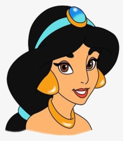 Princess Jasmine Png Hd Background - Draw Jasmine Step By Step, Transparent Png, Free Download