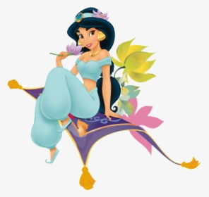 Transparent Princess Jasmine Png - Princess Jasmine On Magic Carpet, Png Download, Free Download