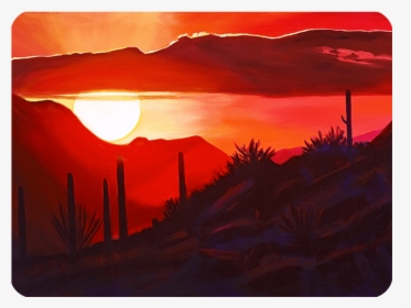 Howard"s Sunset - Painting, HD Png Download, Free Download