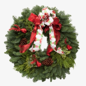 Large Xmas Wreath Transparent Png, Png Download, Free Download