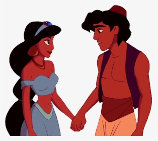 Transparent Taller Clipart - Aladdin And Jasmine Clipart, HD Png Download, Free Download
