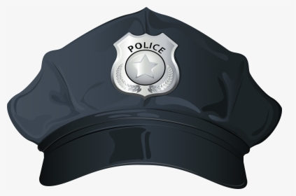Cap Hat Custodian Helmet Clip Art - Transparent Background Police Hat Png, Png Download, Free Download