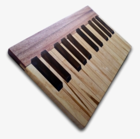 Slab Cutting Board Cutting Board Wood Cutting Board - Musical Keyboard, HD Png Download, Free Download