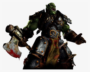 Orc - Thrall Warcraft 3 Model, HD Png Download, Free Download