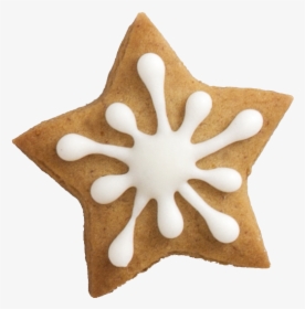 Christmas Star Cookie Transparent, HD Png Download, Free Download