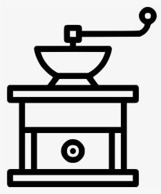 Coffee Beans Grain Mill Appliance Utility Svg Png Icon - Grind Coffee Png Logo, Transparent Png, Free Download