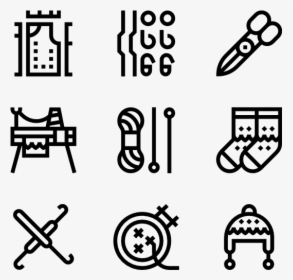 Knitting - Classic Icon, HD Png Download, Free Download