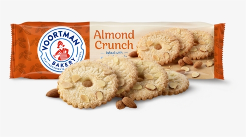 Voortman Almond Crunch Cookies, HD Png Download, Free Download