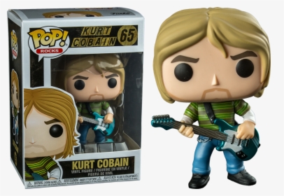 Kurt Cobain Pop Vinyl Figure - Kurt Cobain Funko Pop, HD Png Download, Free Download