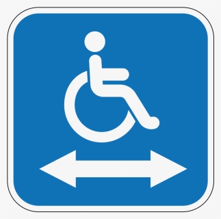 Handicap Wheelchair Logo, 10"x10 - Wheelchair Sign Hd Transparent, HD Png Download, Free Download