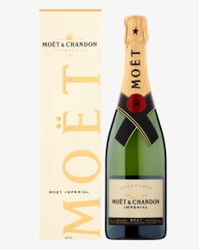 Moet & Chandon Brut Imperial Nv Champagne Gift Pack"  - Moet And Chandon Tesco, HD Png Download, Free Download
