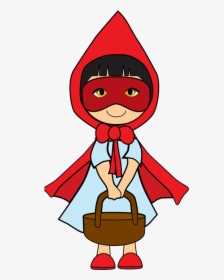 Transparent Cape Clipart - Little Red Riding Hood Png, Png Download, Free Download