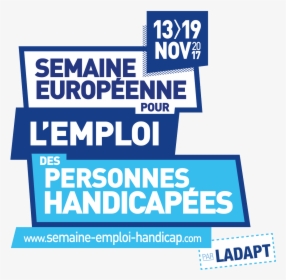 Seeph2017 - Semaine Européenne Pour L Emploi Des Personnes Handicapées, HD Png Download, Free Download