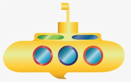 Graphic, Yellow Submarine, Submarine, Beatles, Boat - Подводная Лодка Пнг, HD Png Download, Free Download