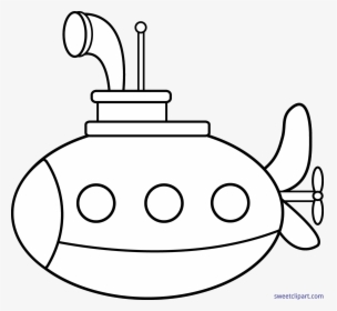 Huge Freebie Download - Submarine Cartoon Easy, HD Png Download, Free Download