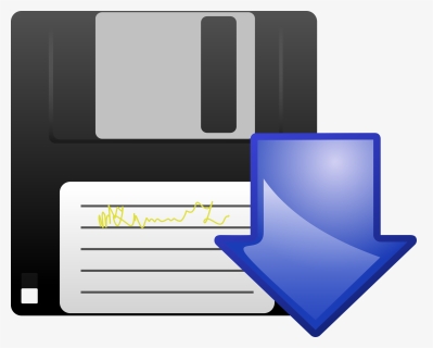 Floppy Disk Download Icon - Floppy Disk, HD Png Download, Free Download
