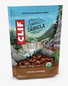 Cocoa Almond Packaging - Clif Granola Cocoa Almond, HD Png Download, Free Download