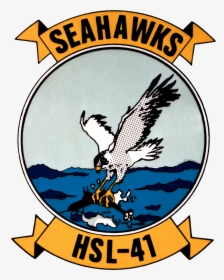 Helicopter Anti-submarine Squadron Light 41 Insignia, - Us Submarine Squadron, HD Png Download, Free Download
