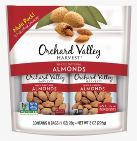 Whole Natural Almonds - Orchard Valley Harvest Almonds, HD Png Download, Free Download