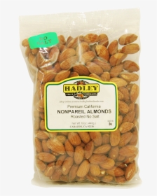 Premium California Nonpareil Almonds Roasted - Almond, HD Png Download, Free Download