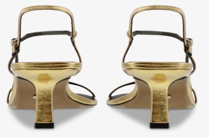 Caprice Gold Foil Heels - Sandal, HD Png Download, Free Download