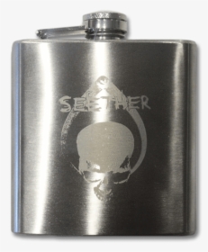 Skull Clamp Flask - Flask, HD Png Download, Free Download